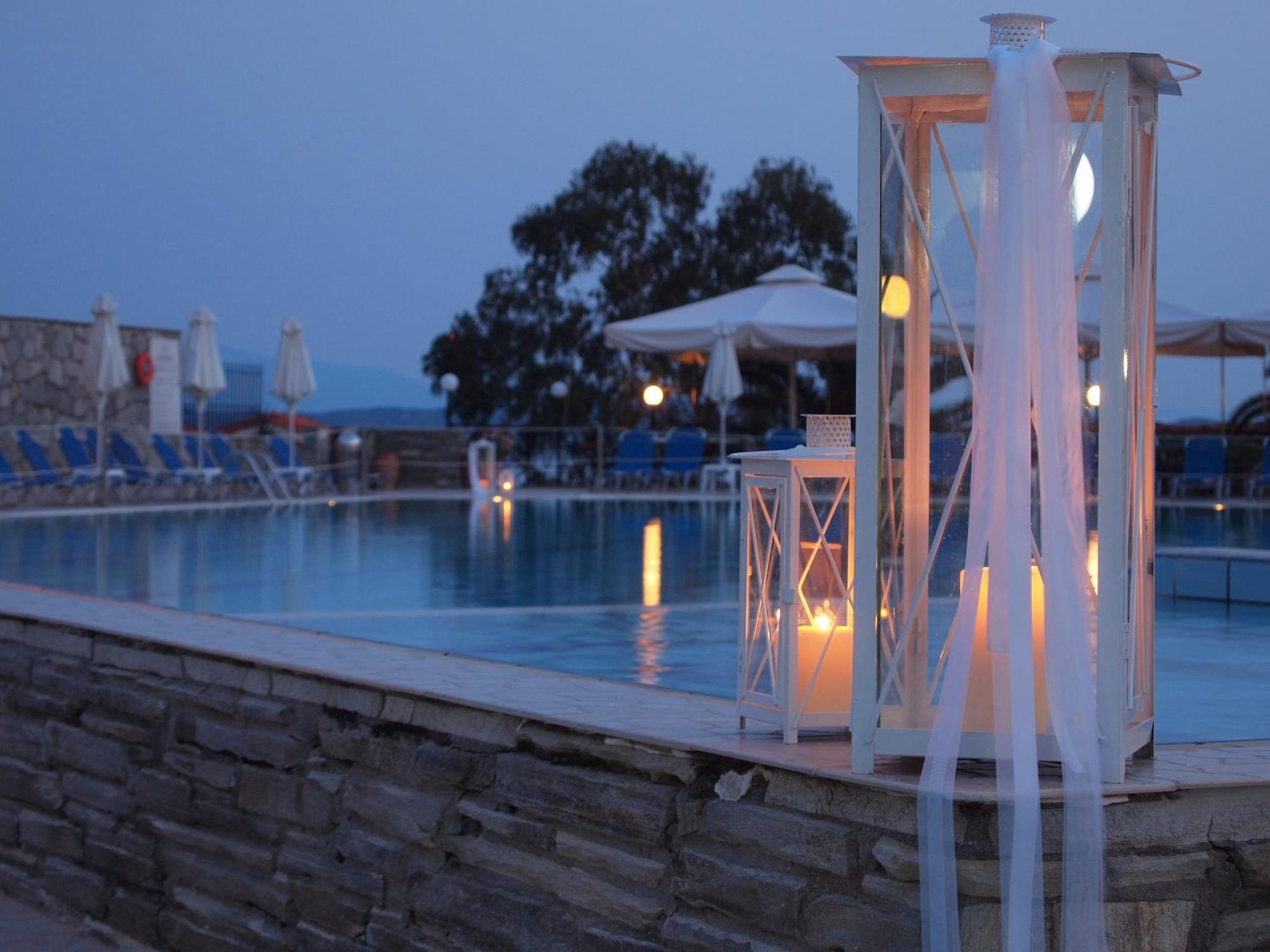 Aristoteles Holiday Hotel And Spa Ouranoupoli Exterior foto